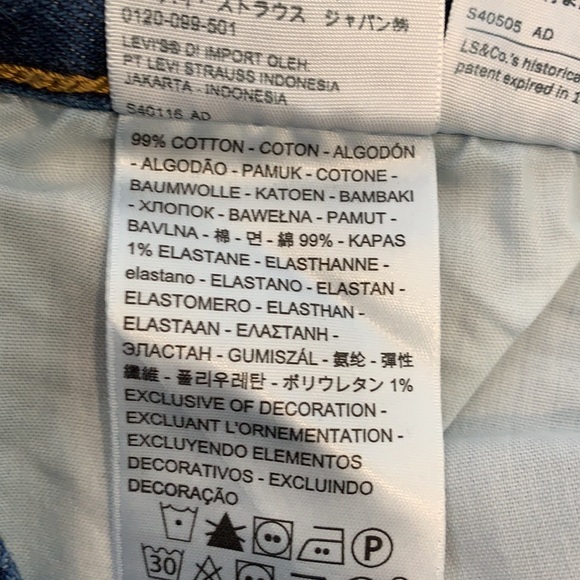 Levi’s Wedgie Jeans Size 27 - Picture 7 of 8